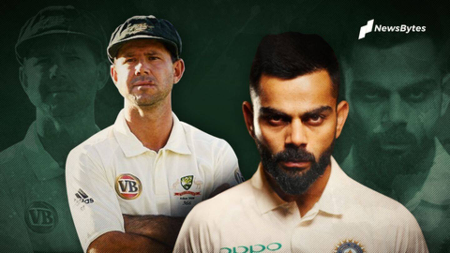 Is Captain Kohli carrying on Ricky Ponting's legacy?