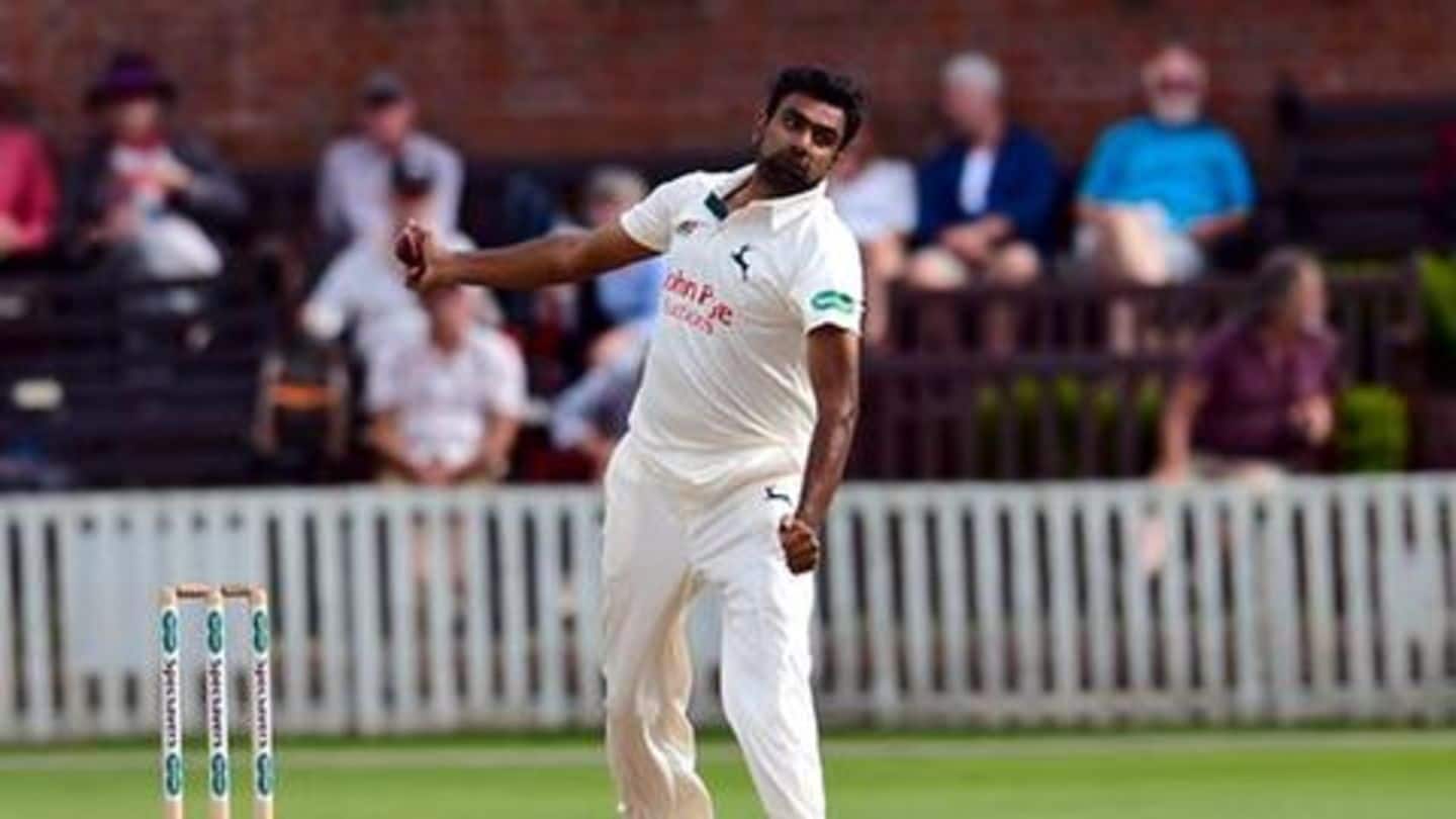 Coronavirus outbreak: Ashwin's contract with Yorkshire called-off