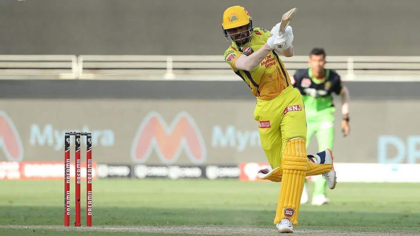 Ruturaj Gaikwad slams his maiden IPL fifty Ruturaj Gaikwad slams his maiden IPL fifty
