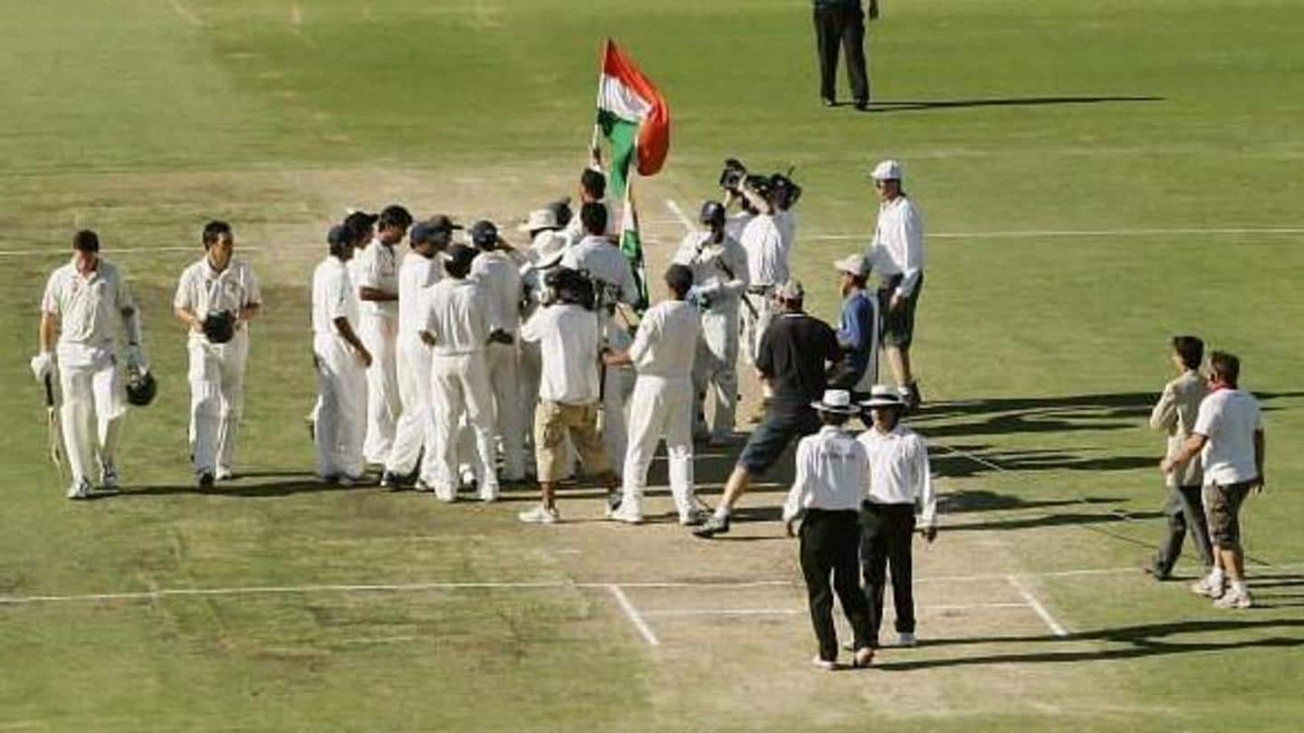 India seal a famous win at the WACA India seal a famous win at the WACA