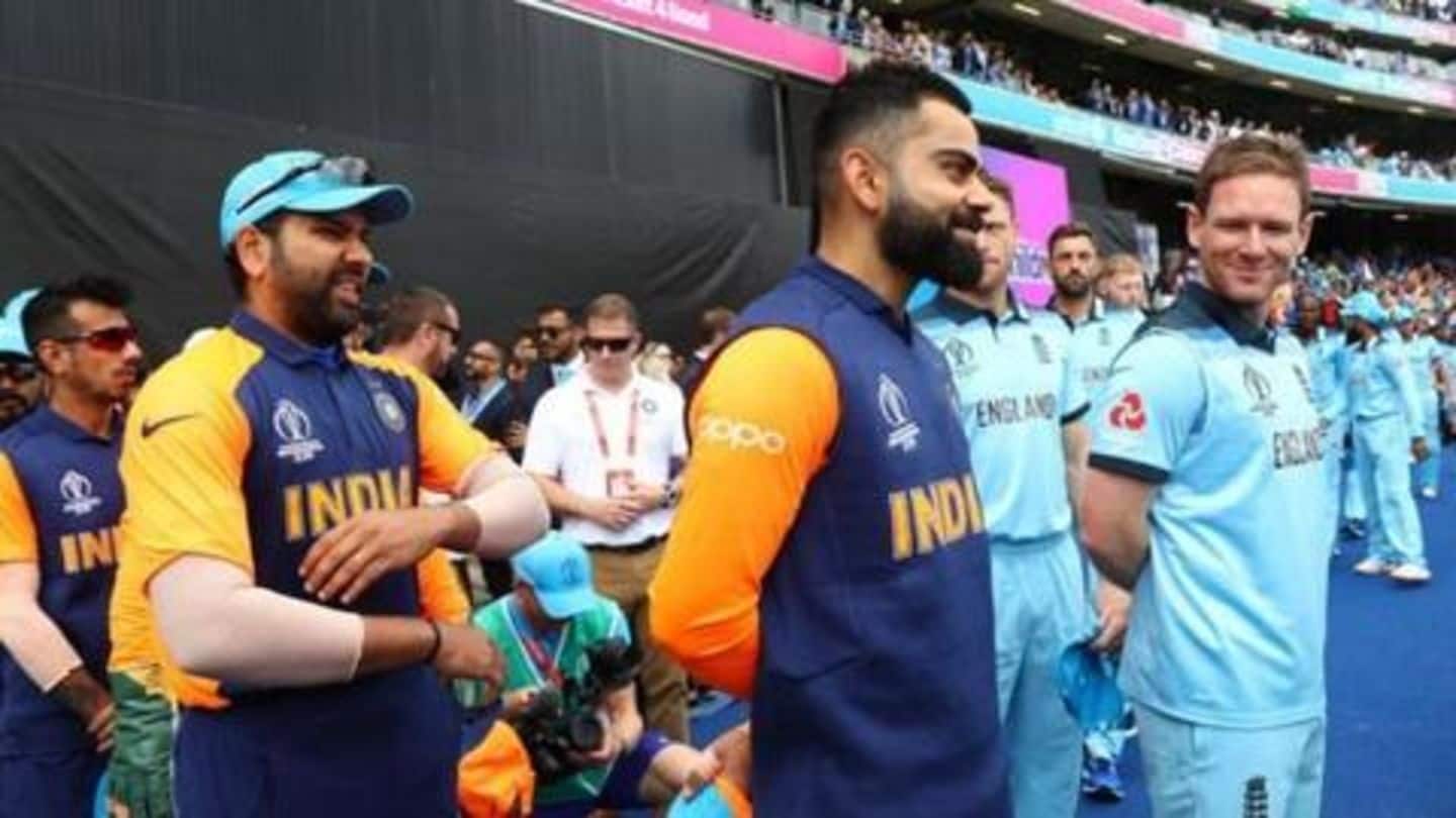 Kohli's comments in the post-match presentation Kohli's comments in the post-match presentation