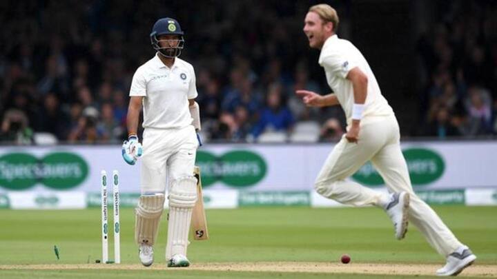 India vs England: How does Pujara perform against Broad?
