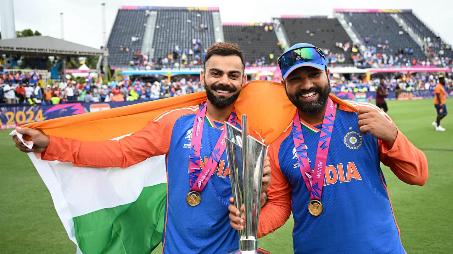 Virat Kohli, Rohit Sharma retired on own will: Rajeev Shukla Virat Kohli, Rohit Sharma retired on own will: Rajeev Shukla