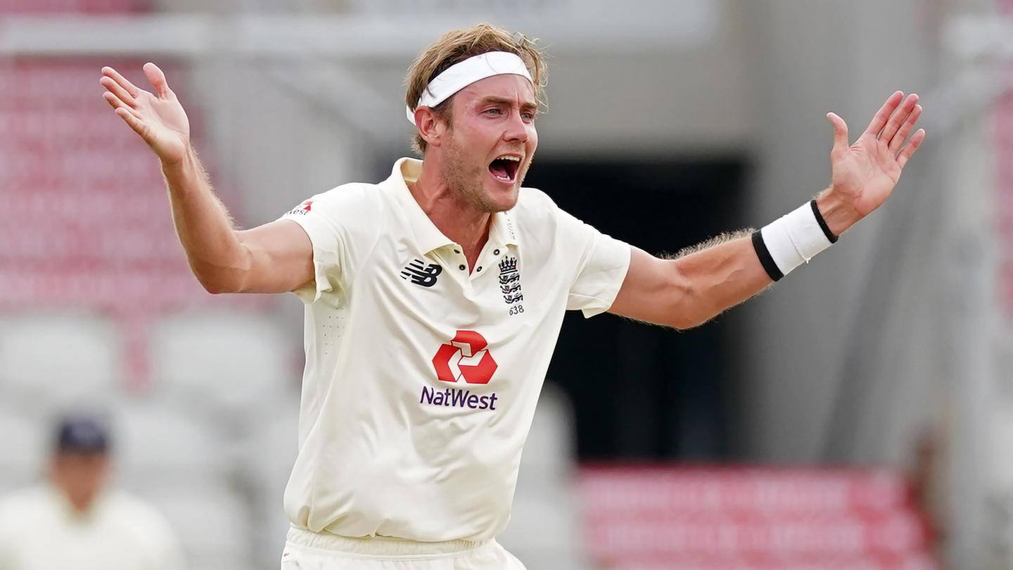 Stuart Broad fined for breaching ICC Code of Conduct