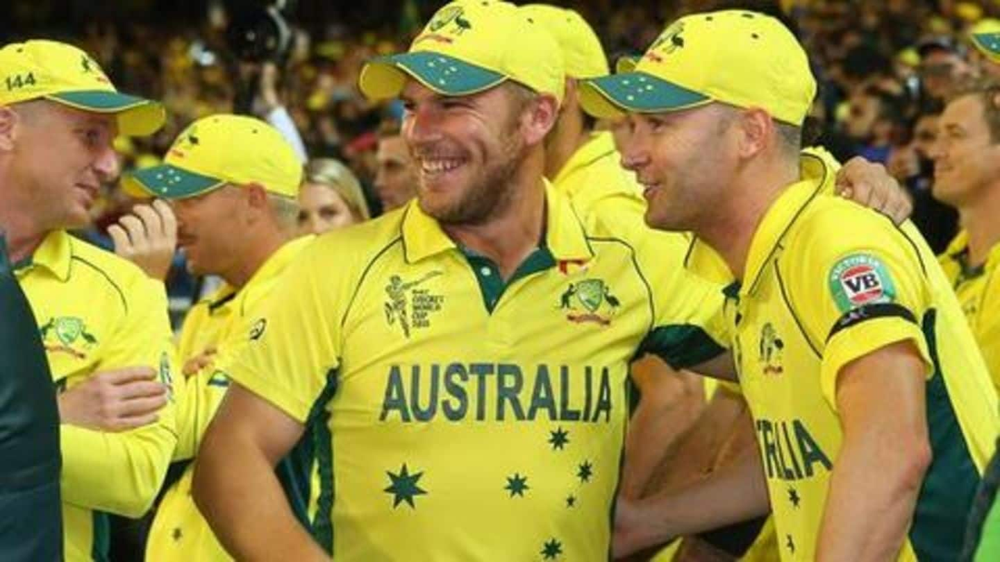 Aaron Finch responds to Michael Clarke's 'sucking up' comment