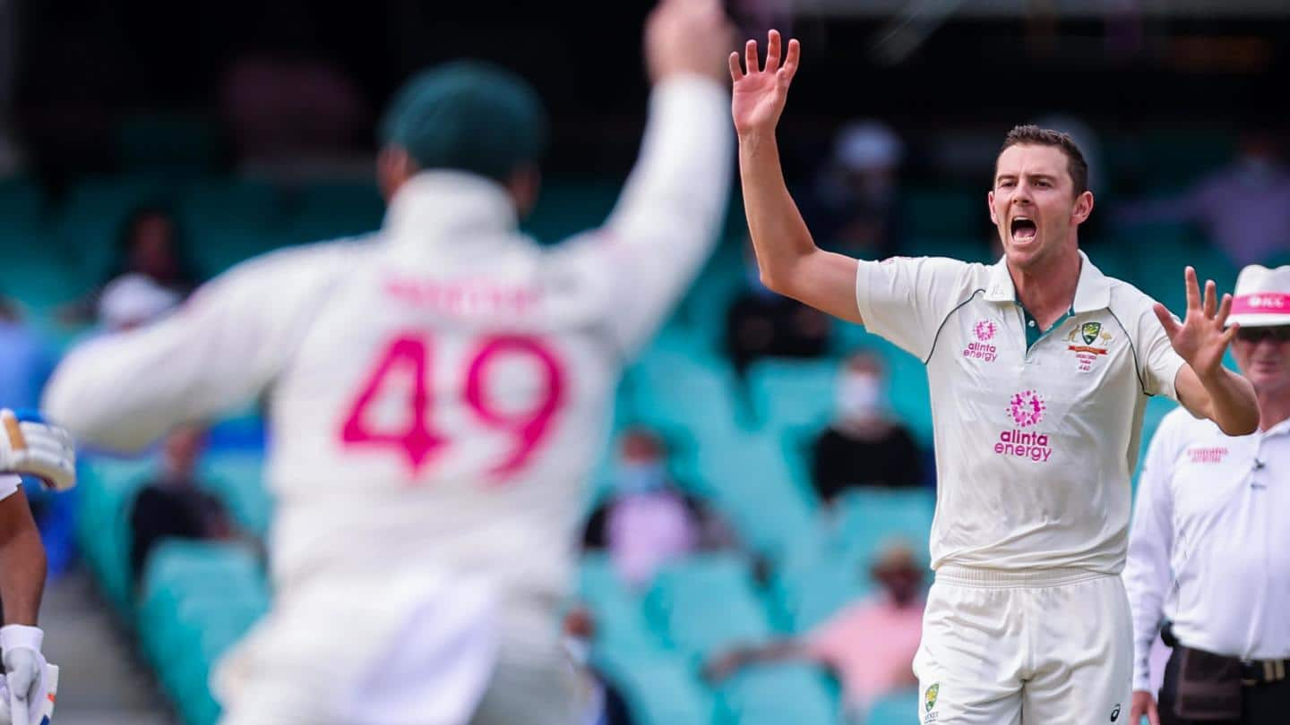 SCG Test: India bundled out for 244 in first innings