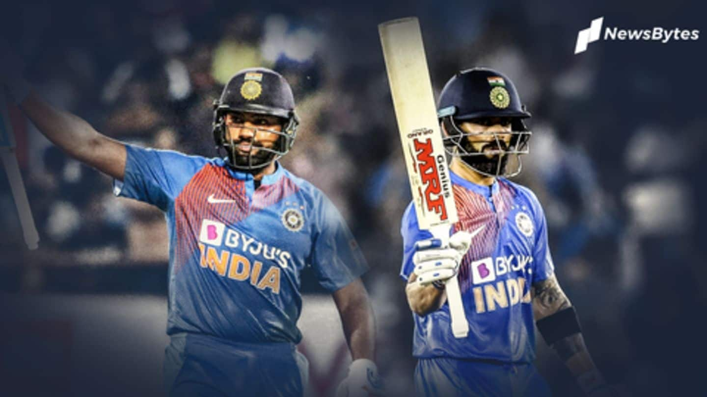 Virat Kohli vs Rohit Sharma: Statistical comparison (T20Is)