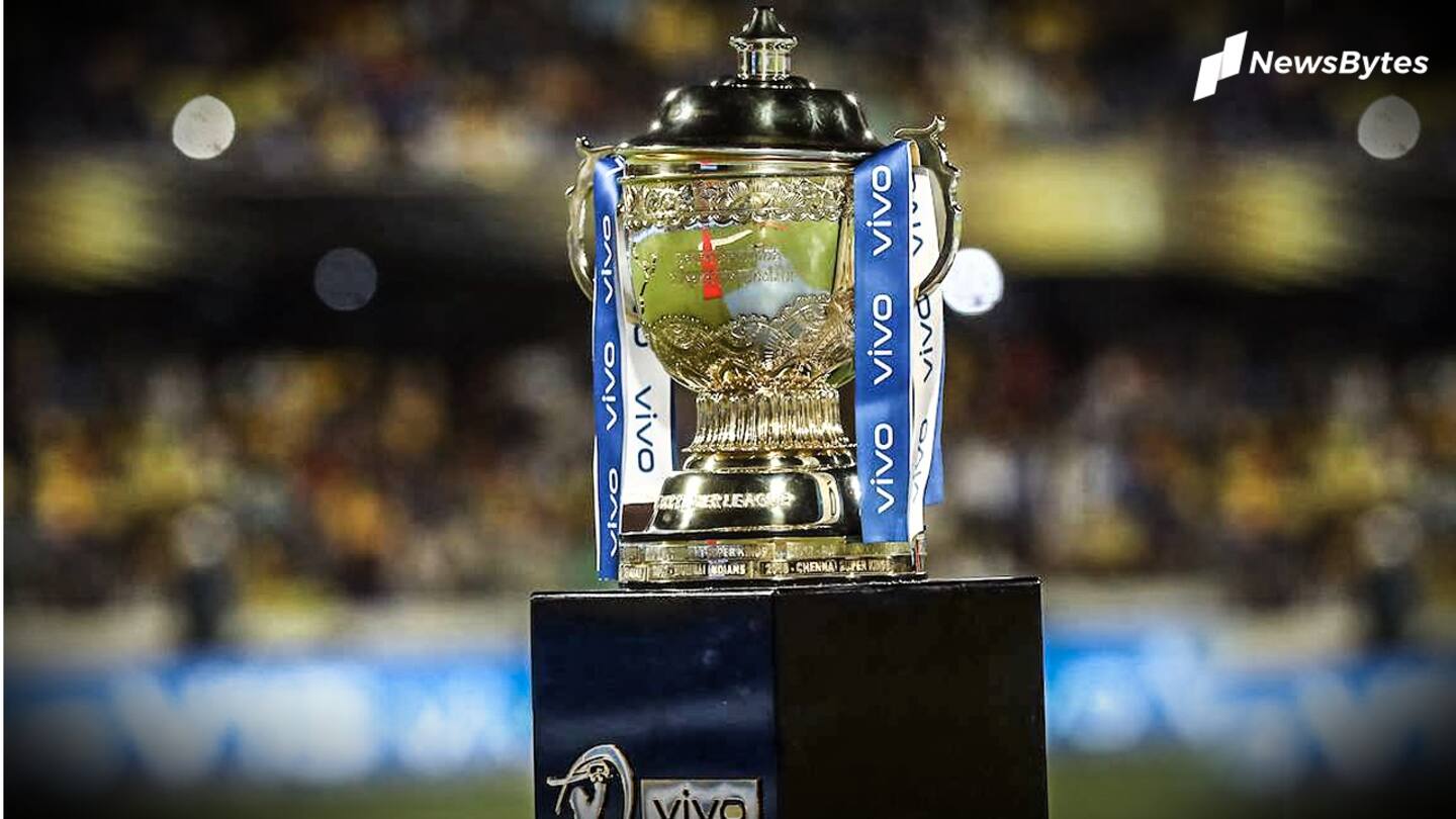 IPL to get underway on September 19 IPL to get underway on September 19