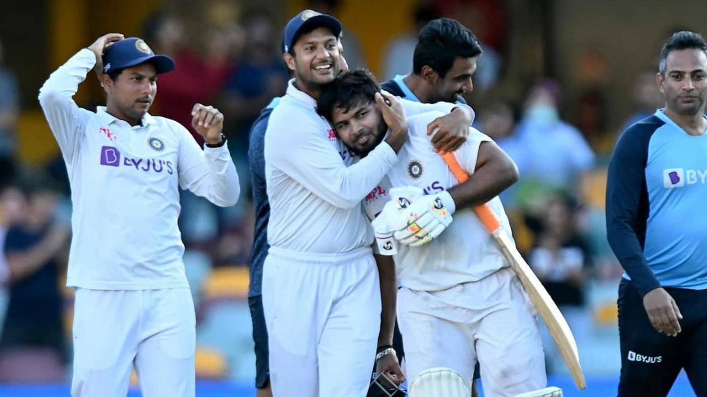 Pant guides India to glory in Brisbane Pant guides India to glory in Brisbane