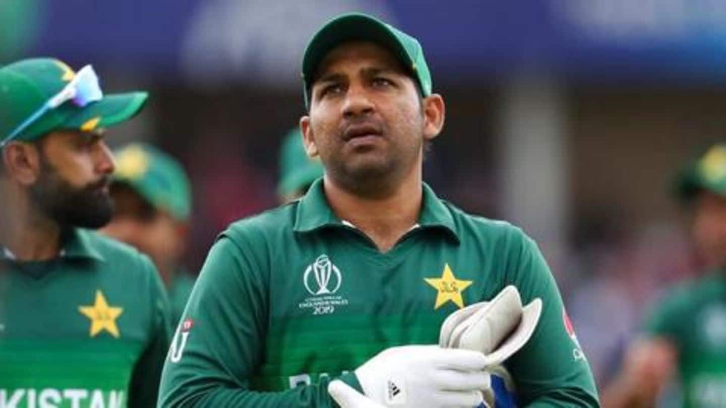 Sarfaraz Ahmed set to be demoted in central contracts list