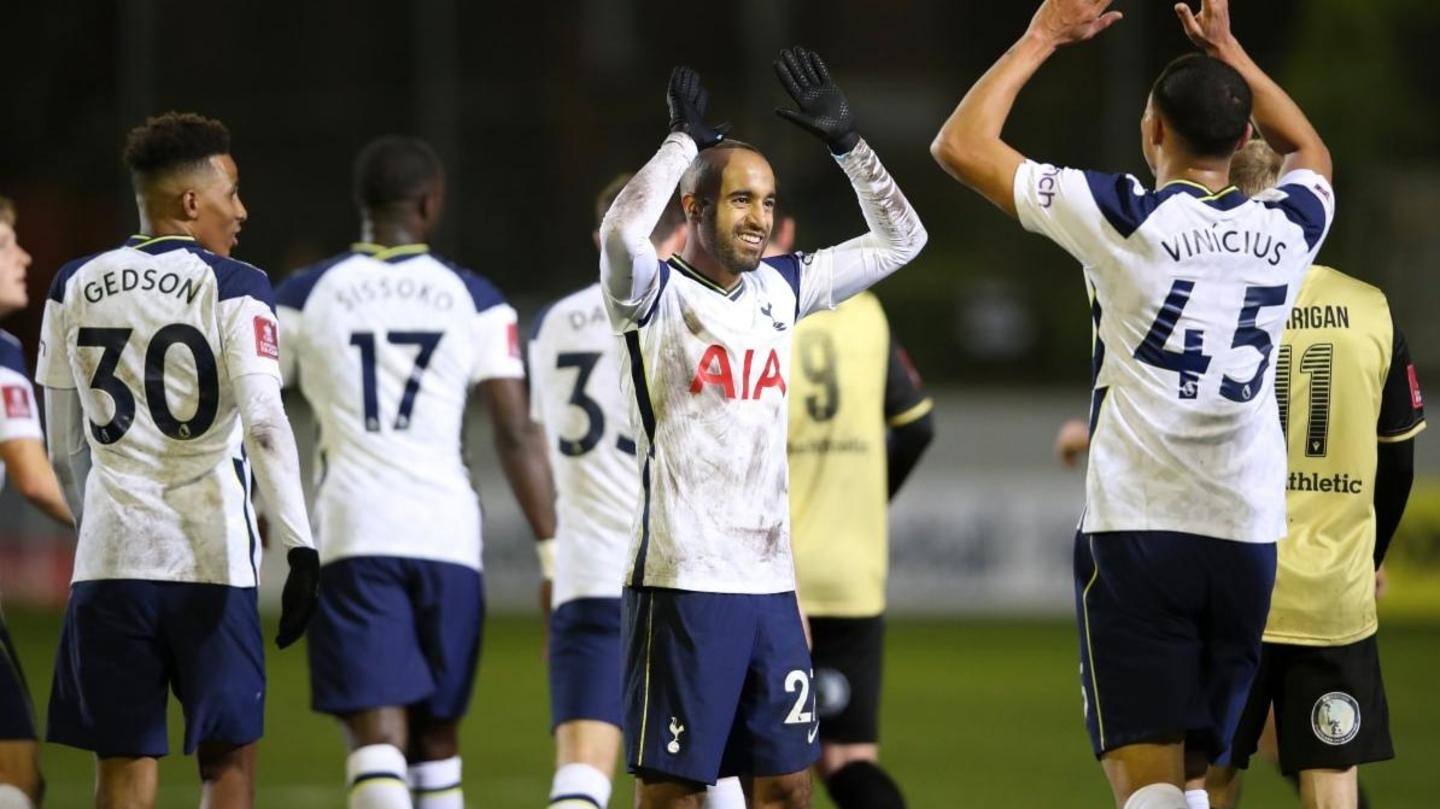 Tottenham trounce Marine 5-0 in FA Cup: Records broken
