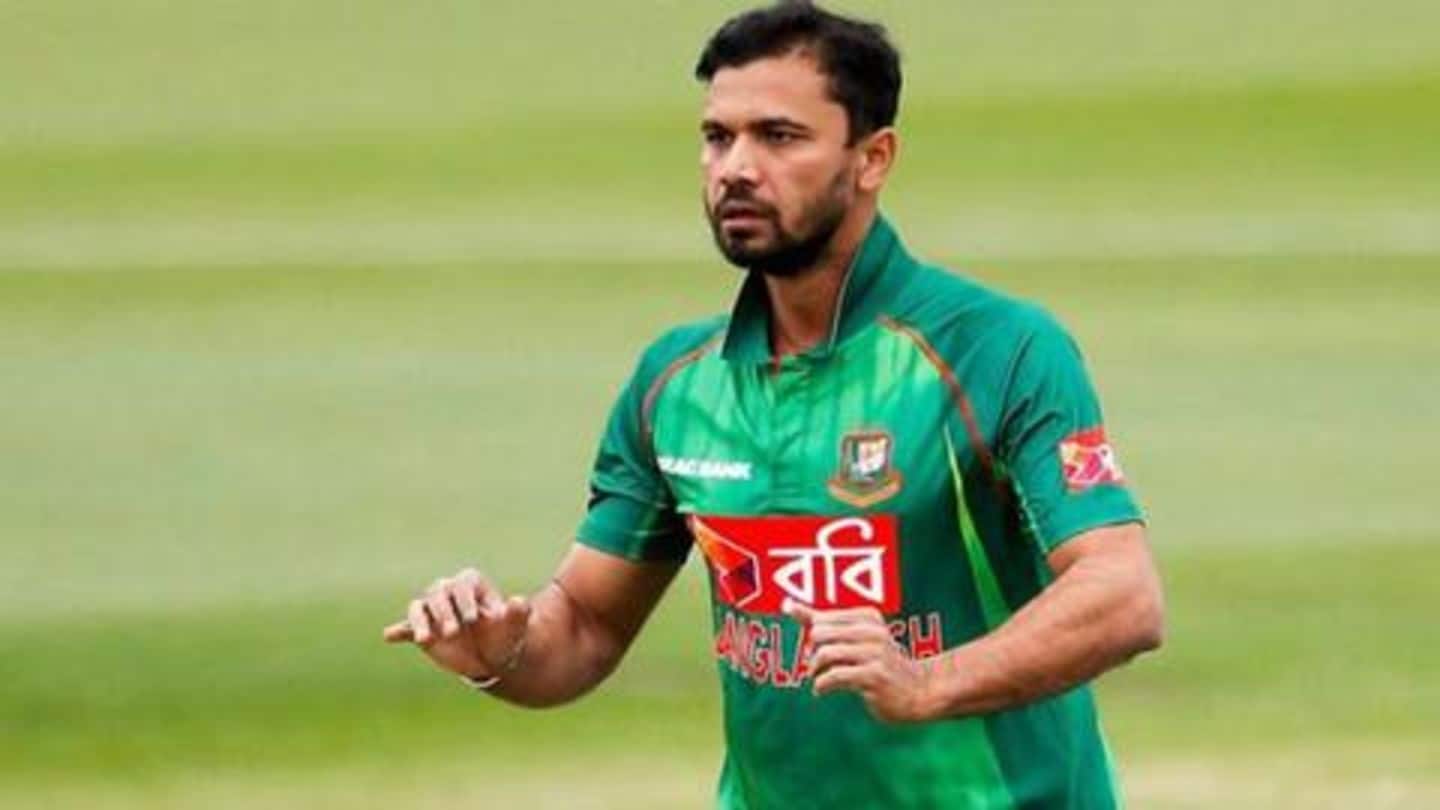 'Was disappointed with BCB's treatment', says Mashrafe Mortaza