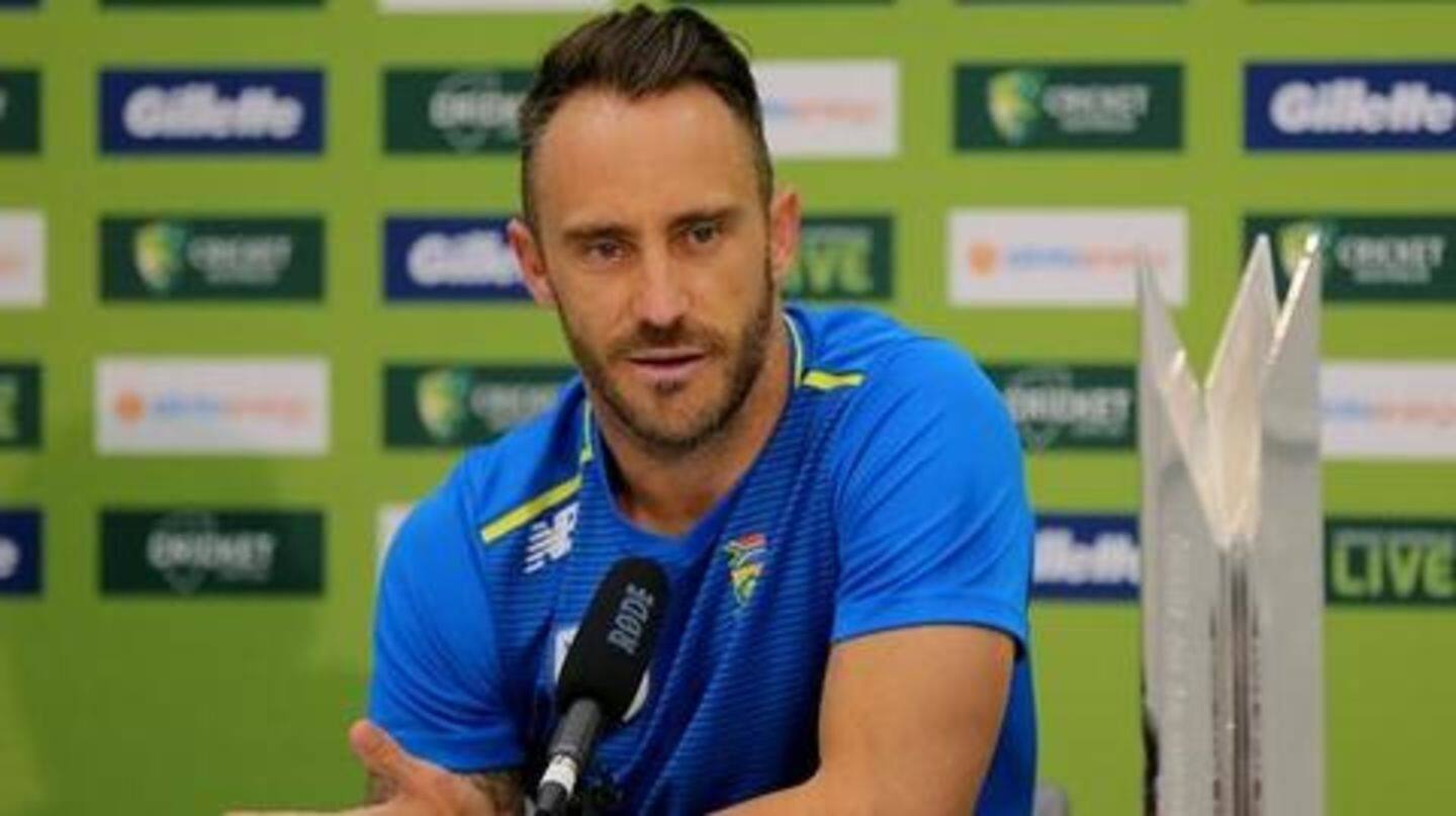 Faf du Plessis retained for the impending season Faf du Plessis retained for the impending season