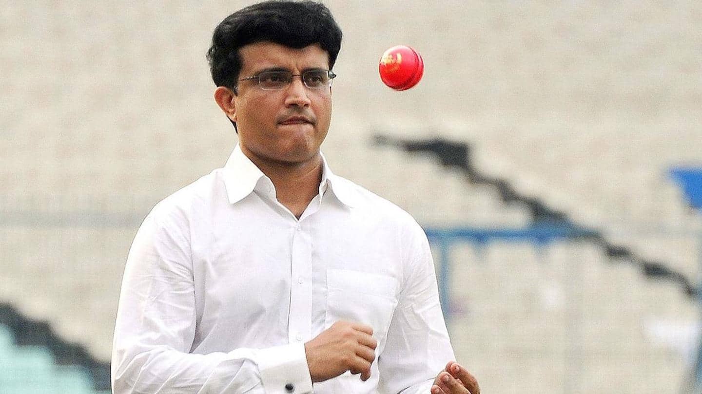 Ahmedabad will host the Day/Night Test against England: Sourav Ganguly