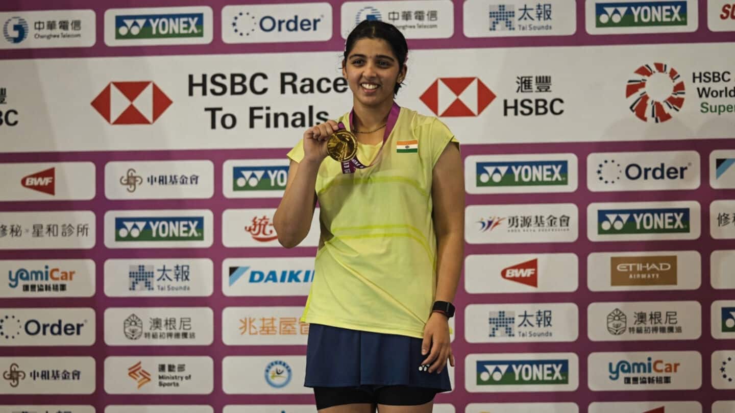 Indian shuttler Tanvi Sharma sets records with maiden BWF title
