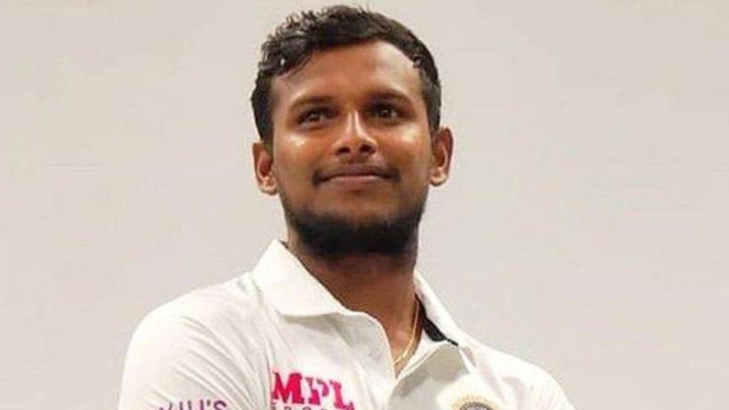 Natarajan made history in the Brisbane Test Natarajan made history in the Brisbane Test