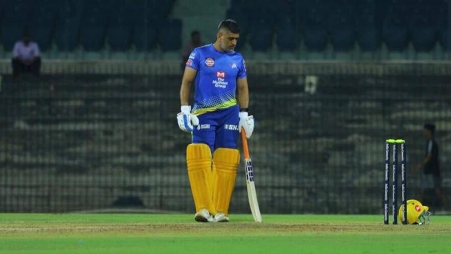 Dhoni has already started training for the IPL Dhoni has already started training for the IPL