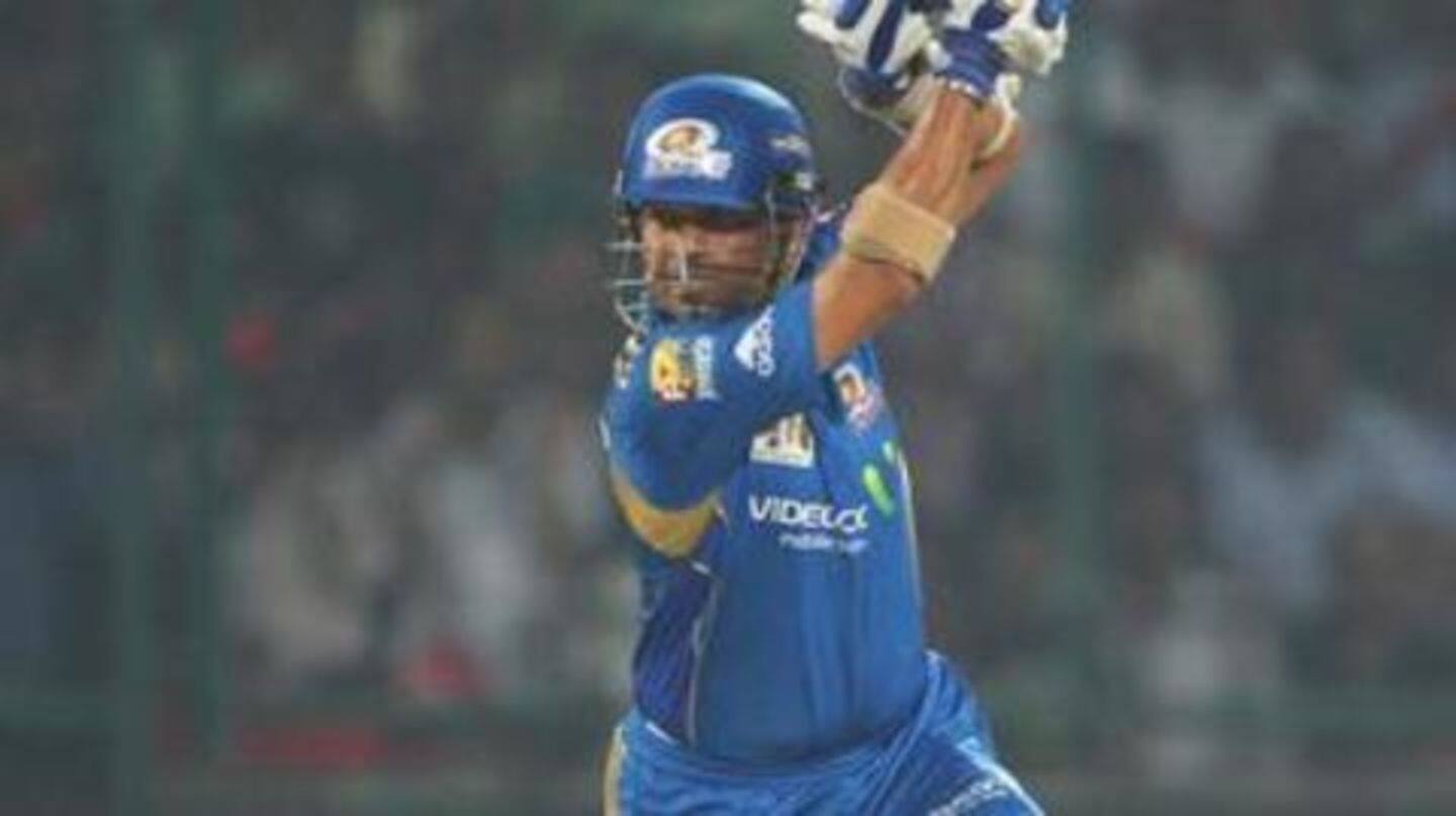 Sachin Tendulkar's masterclass against Delhi Capitals Sachin Tendulkar's masterclass against Delhi Capitals