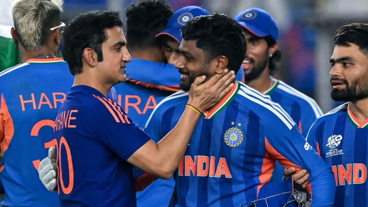 'Gave him clarity...': Gautam Gambhir on Sanju Samson's omission