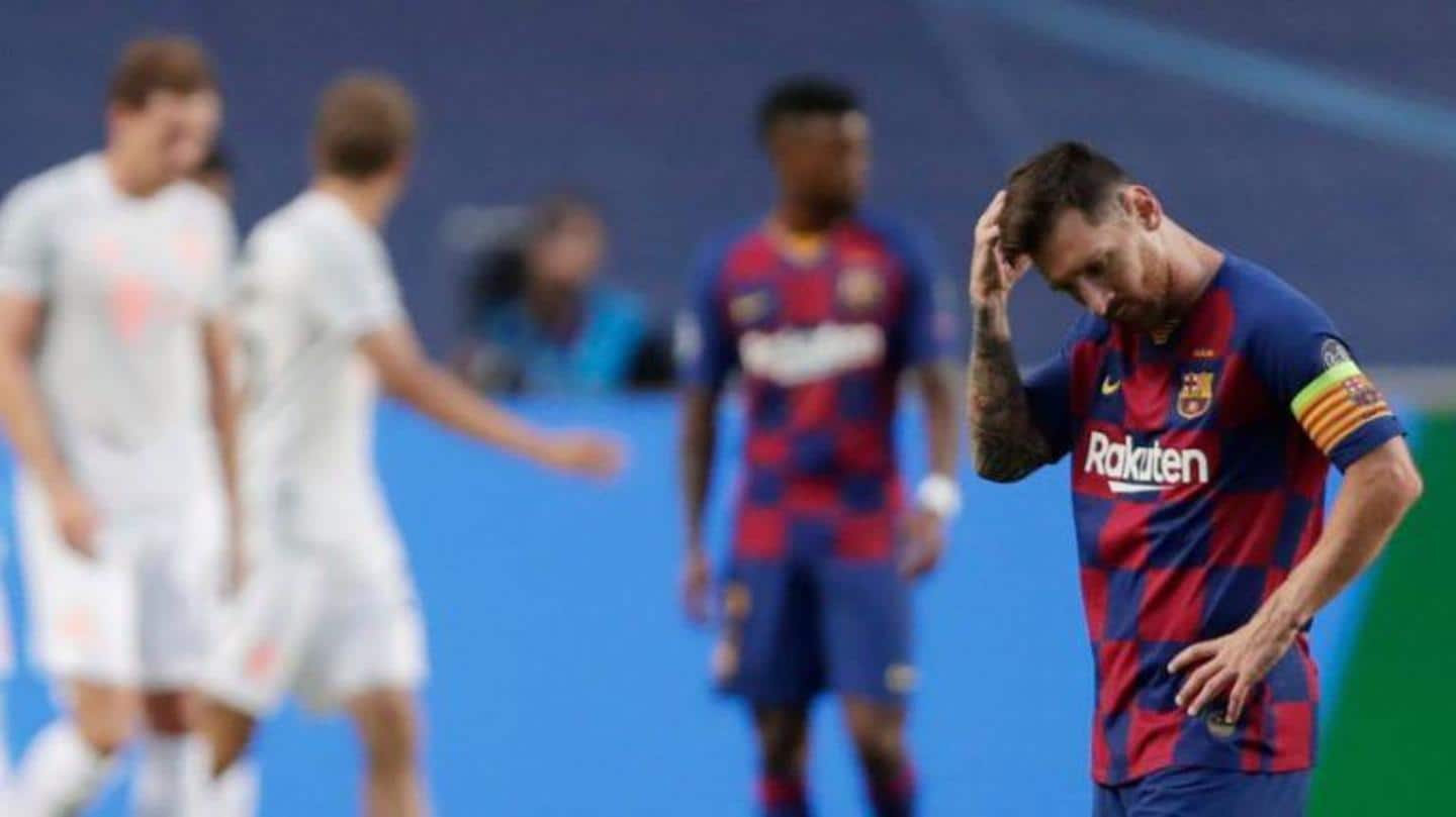 Worst UCL defeat since 1946 Worst UCL defeat since 1946