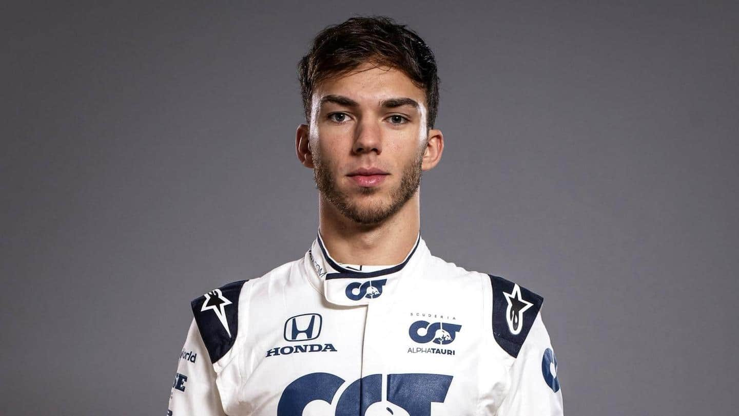 Pierre Gasly becomes sixth F1 driver to contract COVID-19