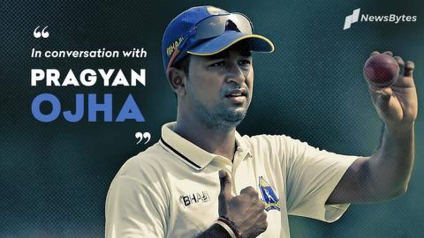 #NewsBytesExclusive: Happy to be remembered as Test cricketer, says Ojha