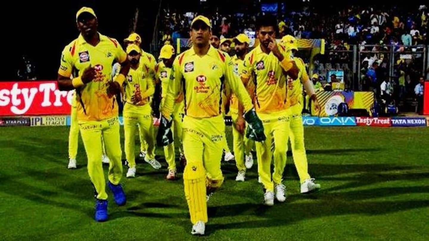 Chennai Super Kings left for UAE on Friday Chennai Super Kings left for UAE on Friday