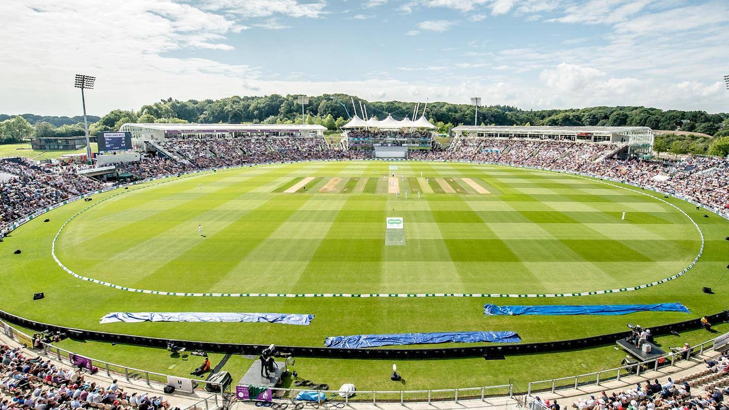 The England squad will arrive at Ageas Bowl next week The England squad will arrive at Ageas Bowl next week