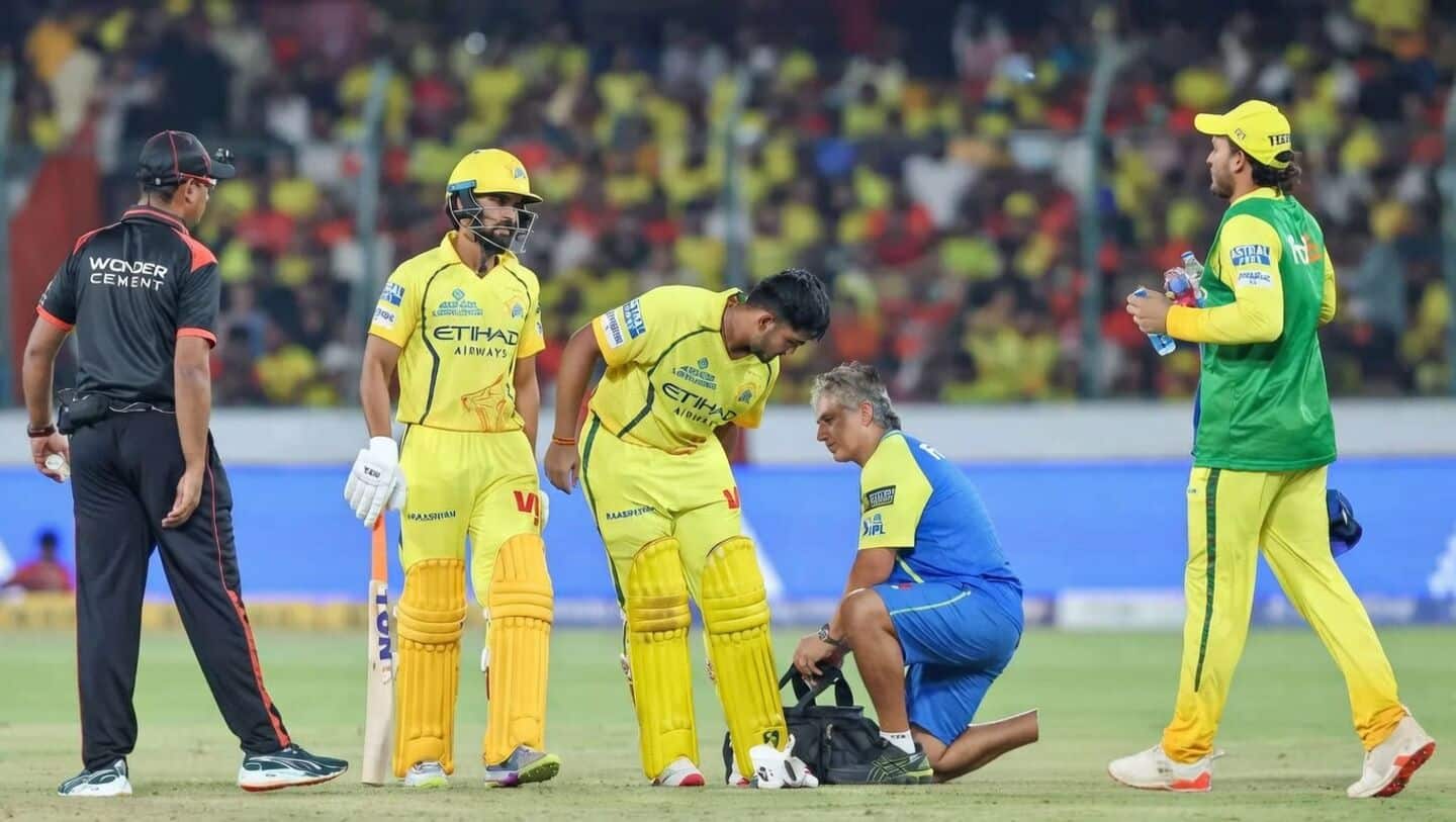 IPL 2026: Injured Ayush Mhatre ruled out of remaining matches