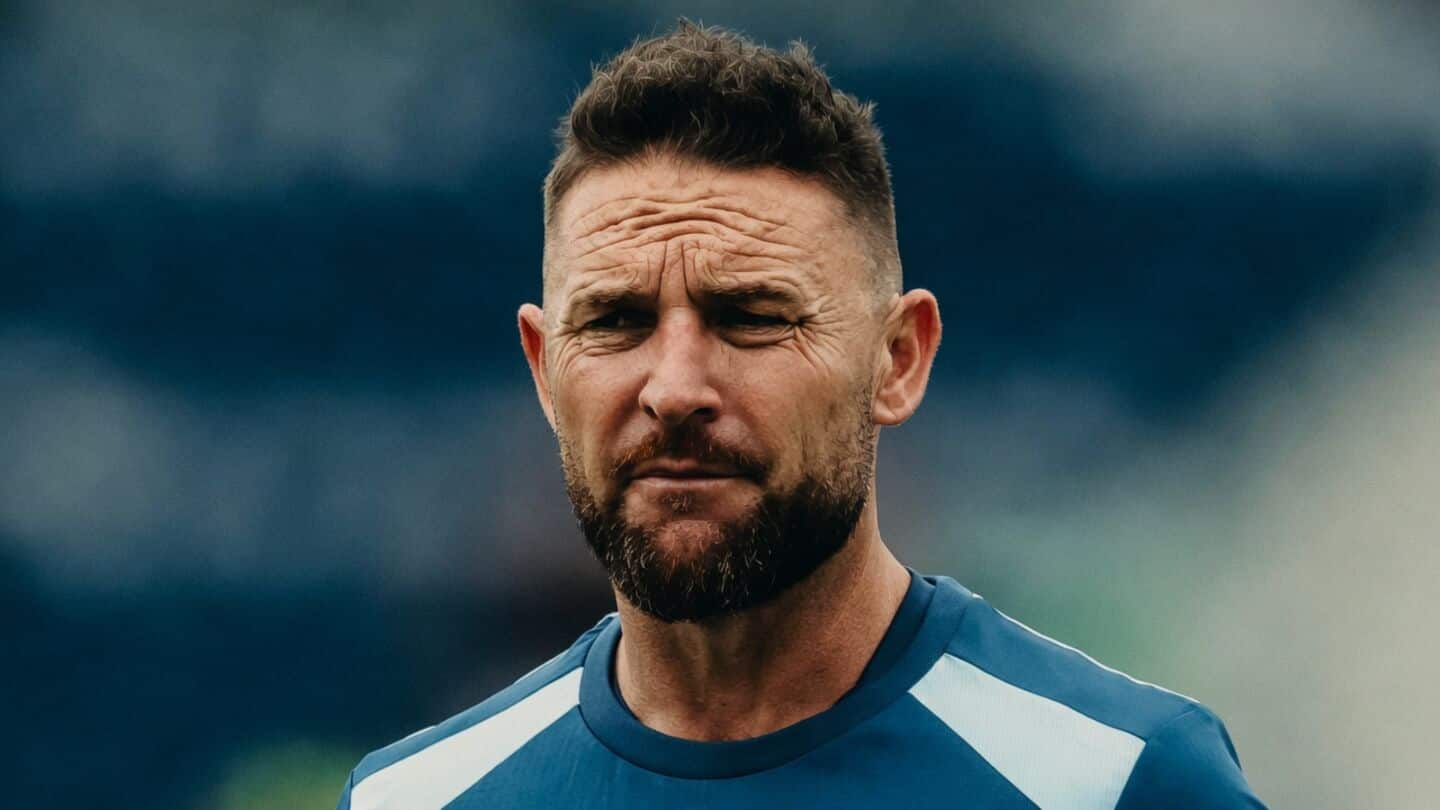Brendon McCullum sacked as England's Test coach: Details here