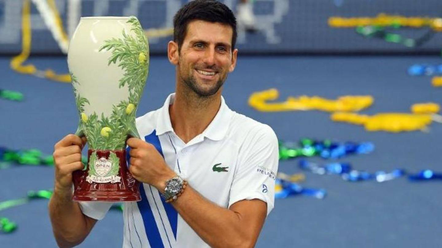 Records broken by Djokovic after winning the final Records broken by Djokovic after winning the final