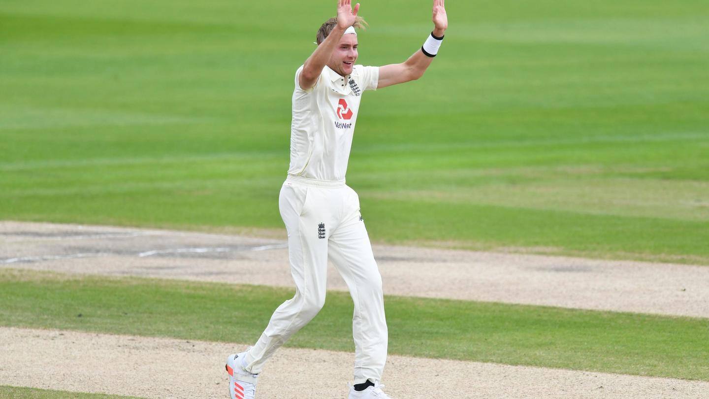 Broad claimed his 12th six-wicket haul in Test cricket Broad claimed his 12th six-wicket haul in Test cricket