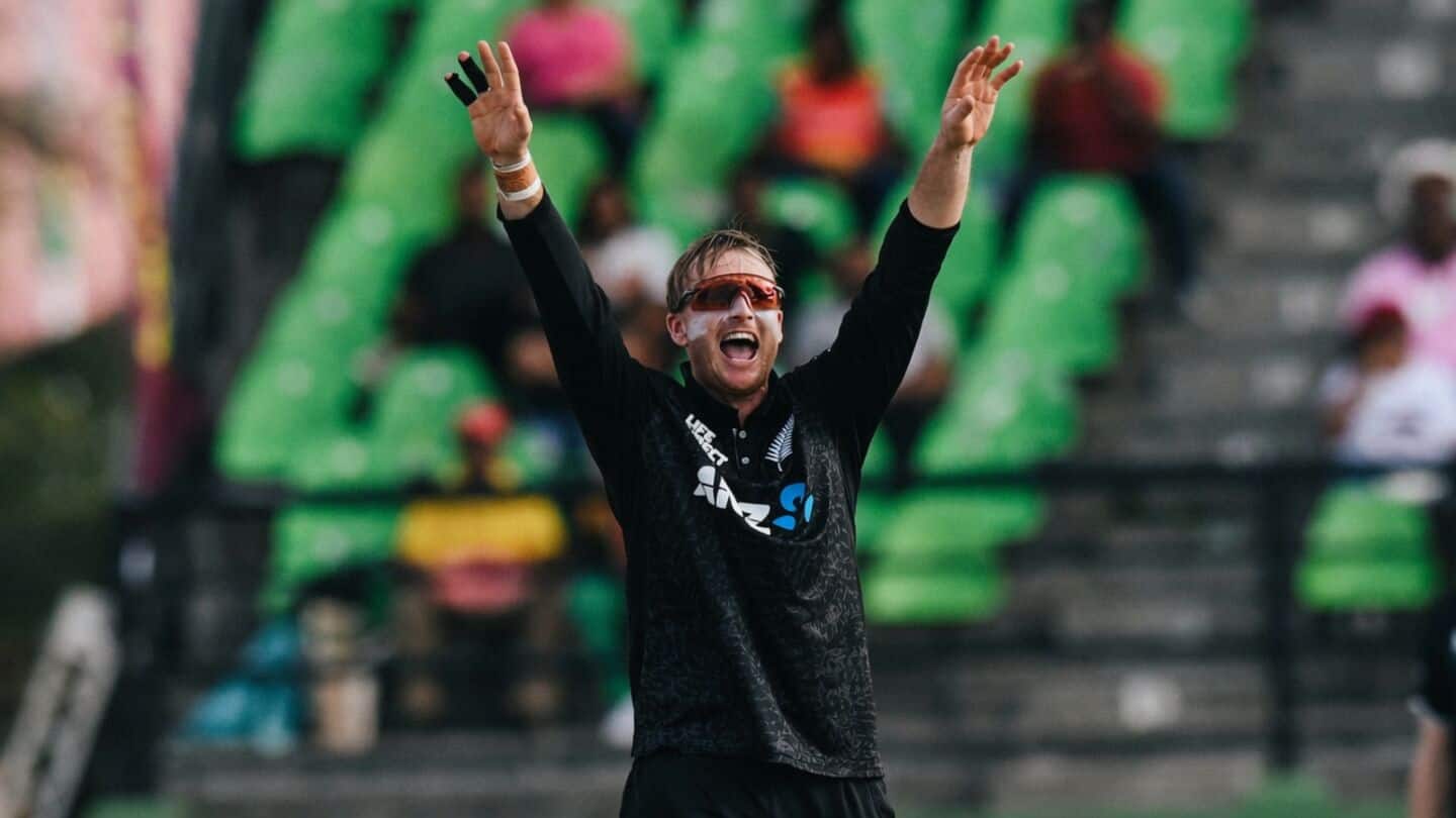Jayden Lennox's fifer helps NZ beat WI in 2nd ODI