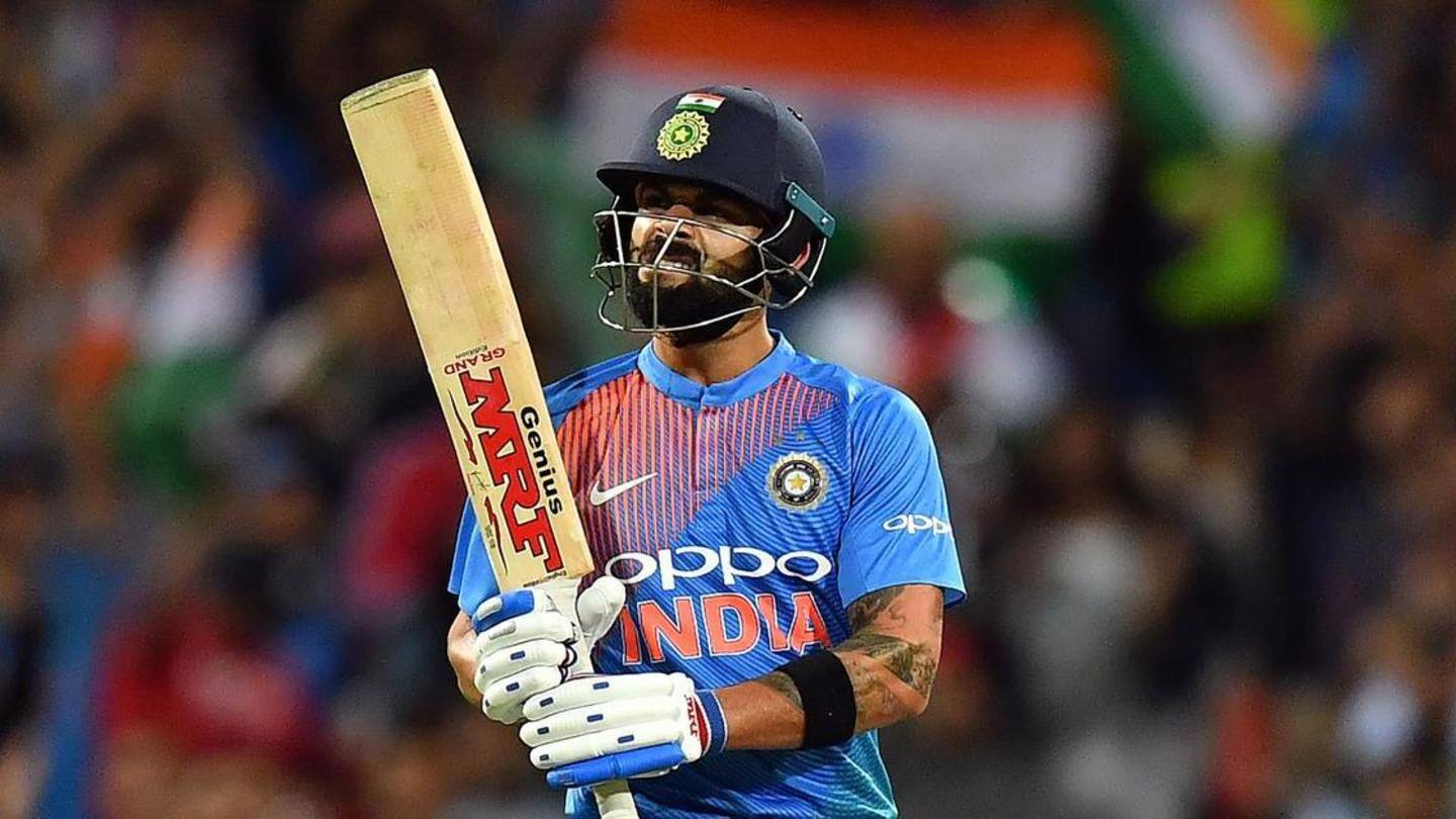 Virat Kohli leads the runs tally for India against Australia Virat Kohli leads the runs tally for India against Australia
