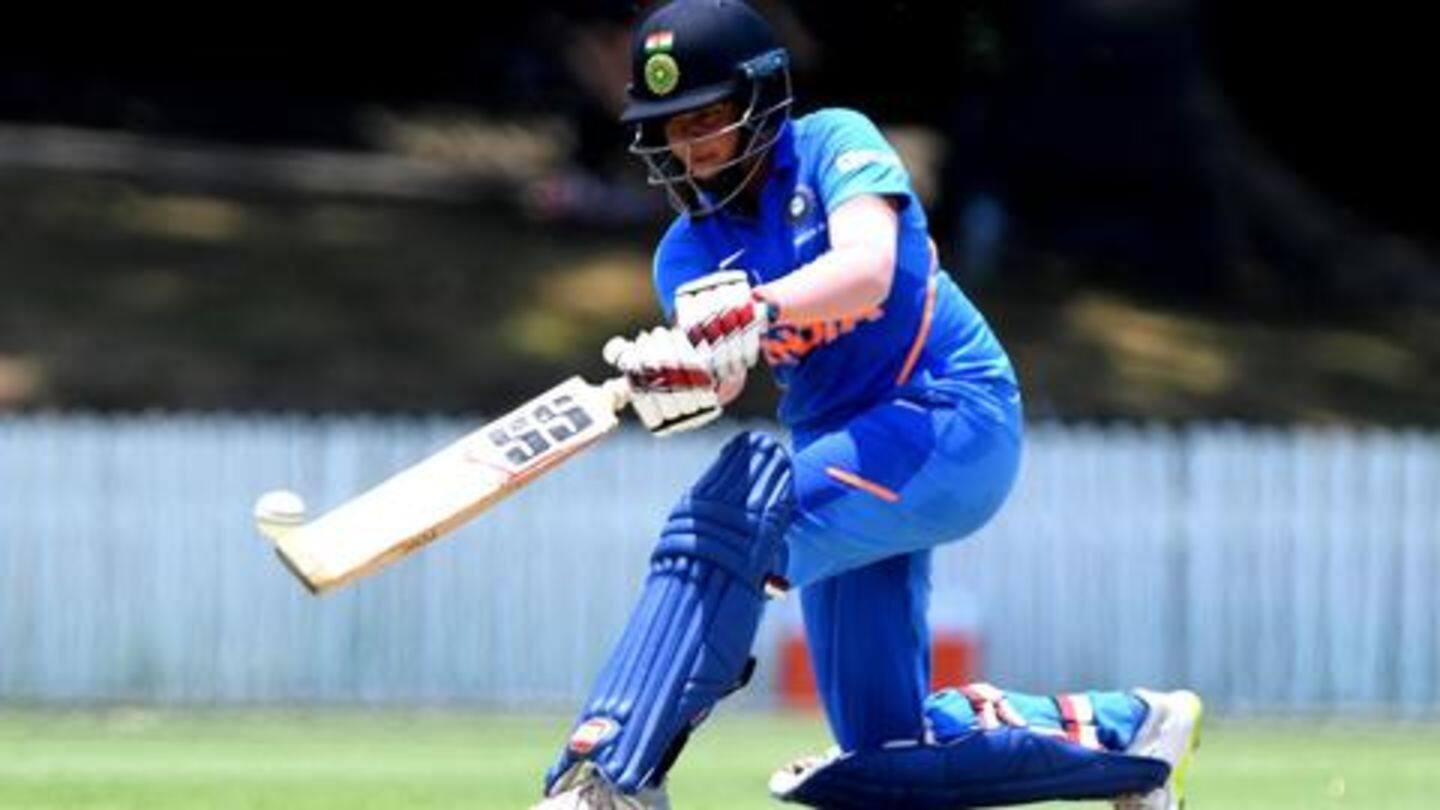 Shafali's hitting proved pivotal for India Shafali's hitting proved pivotal for India