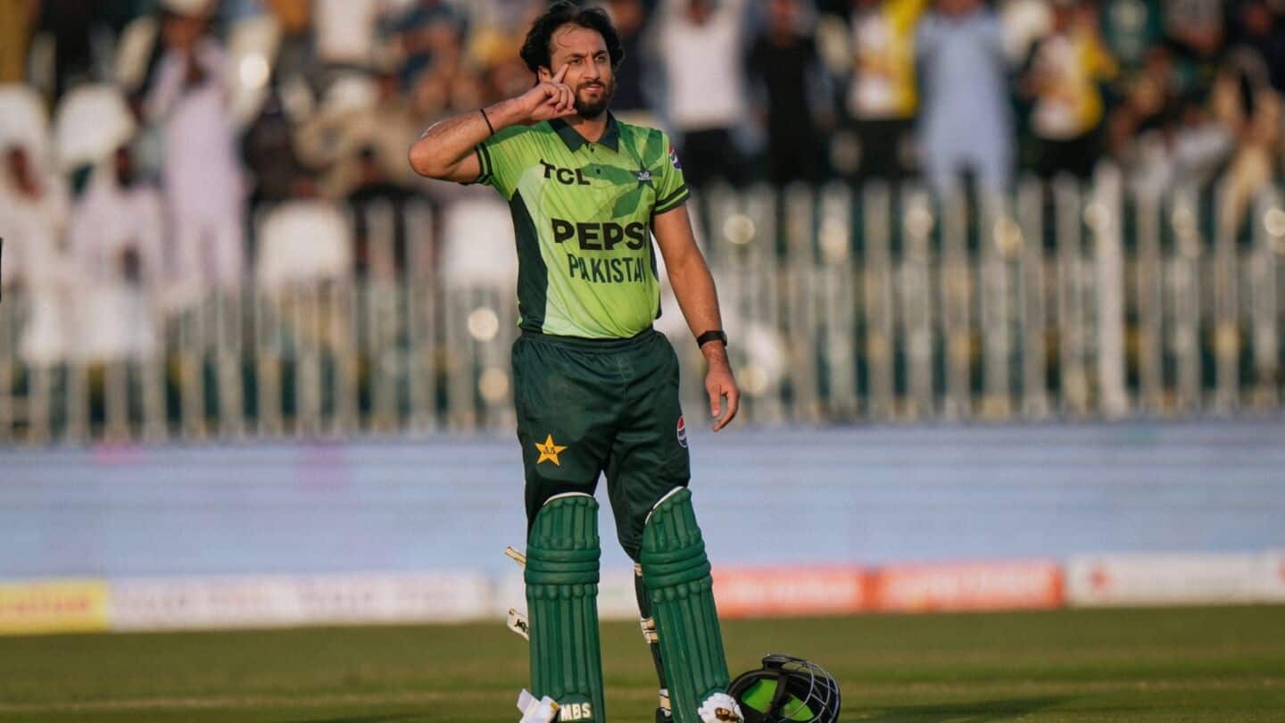 'Not proving anyone wrong,' Salman Ali Agha on century celebration