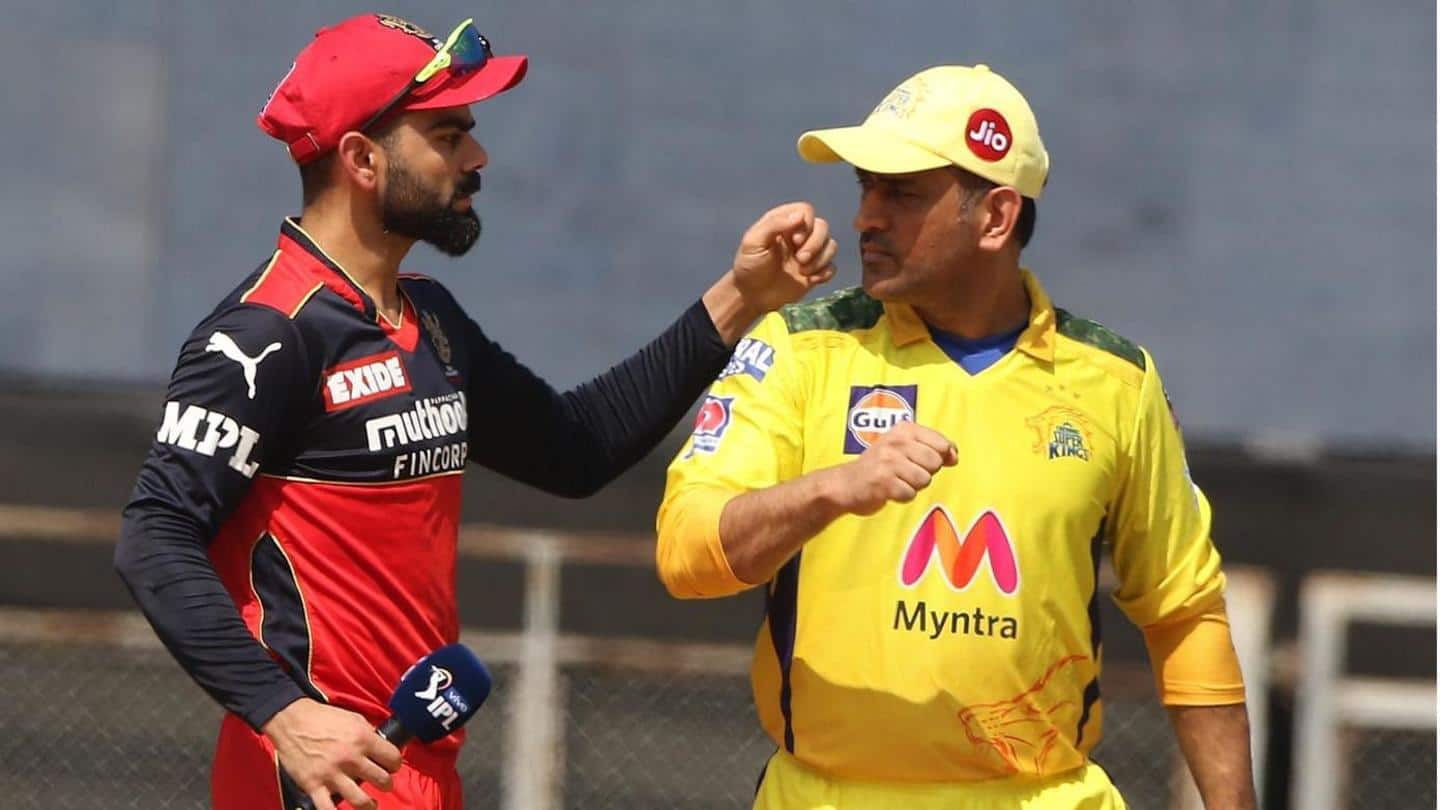IPL 2021, RCB vs CSK: MS Dhoni elects to field