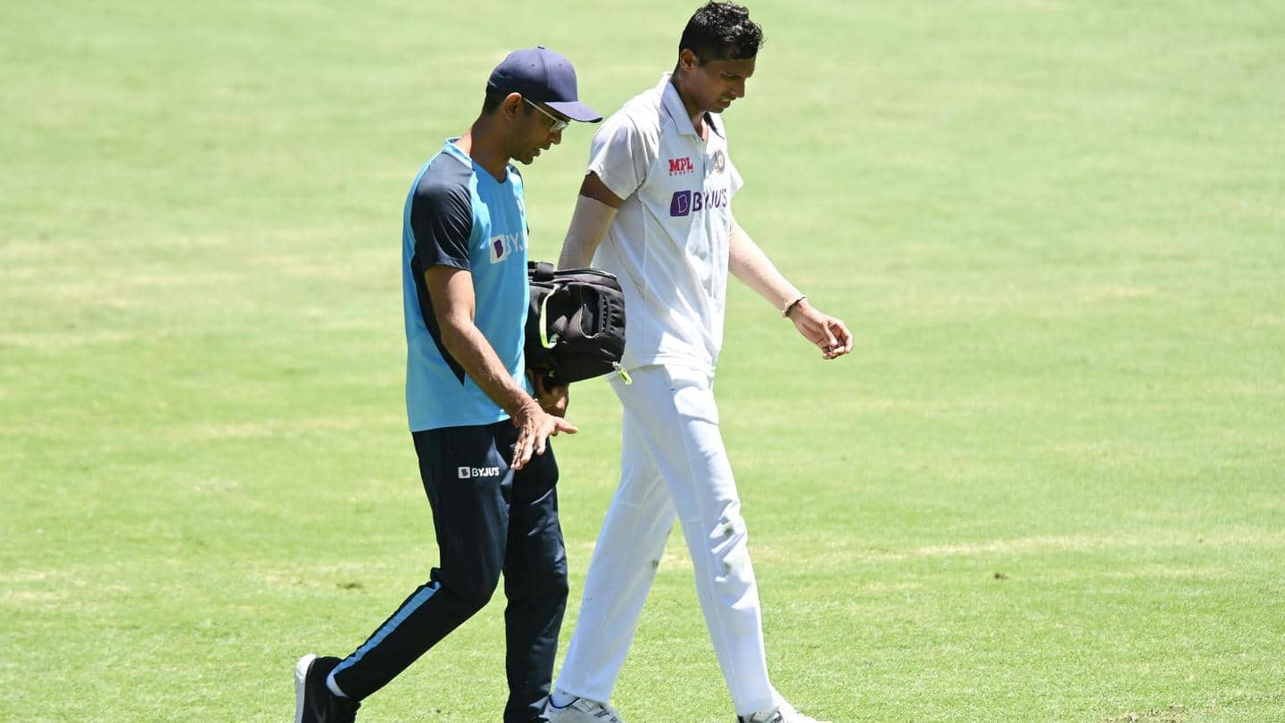 Navdeep Saini undergoes scans after suffering groin strain