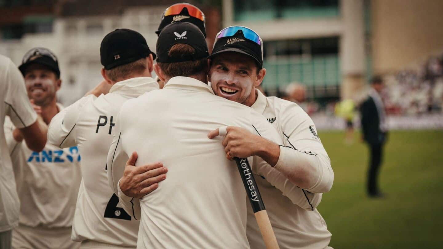 New Zealand's historic Test series win in England: WTC standings