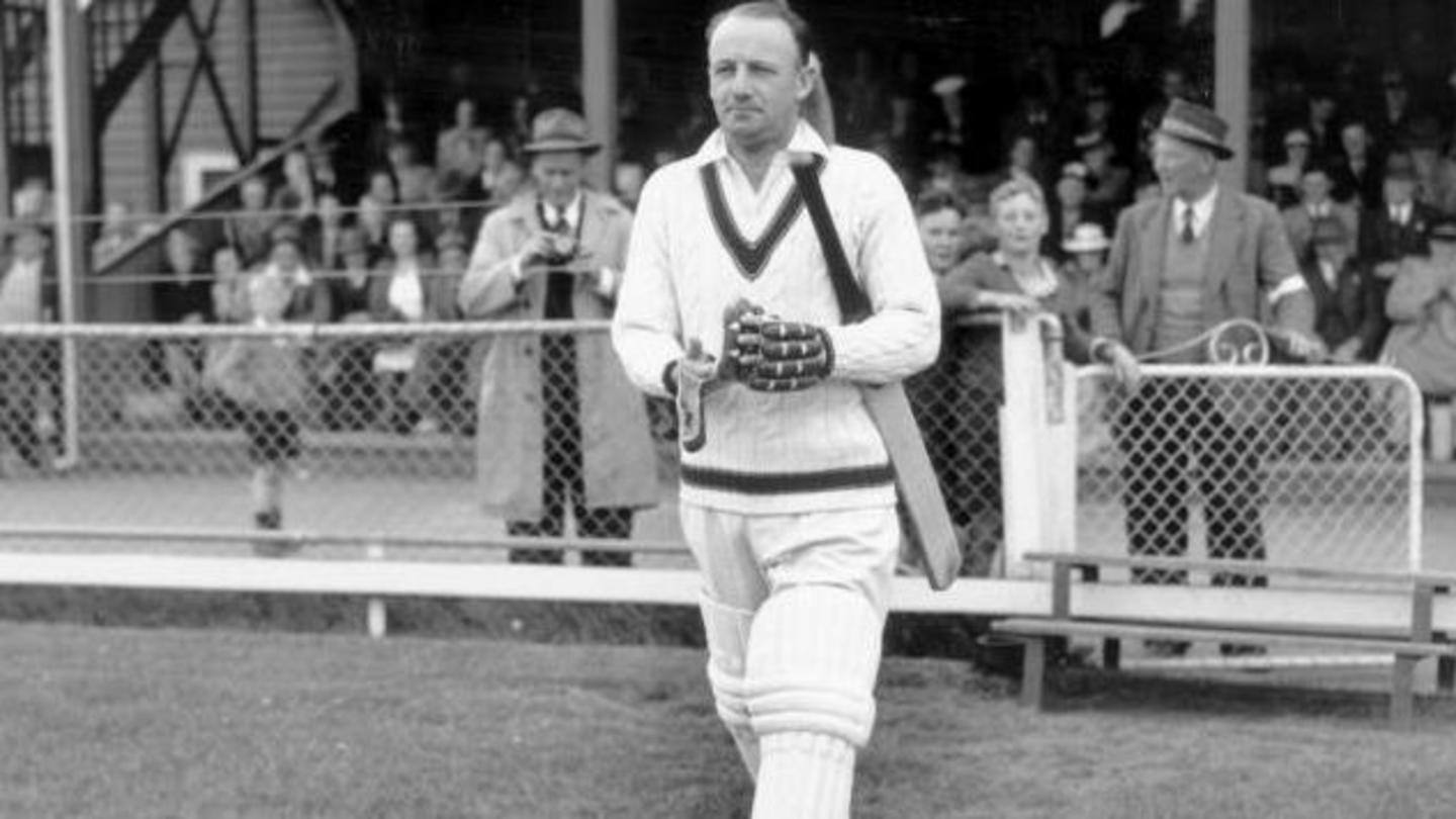 The list also included Don Bradman's name The list also included Don Bradman's name