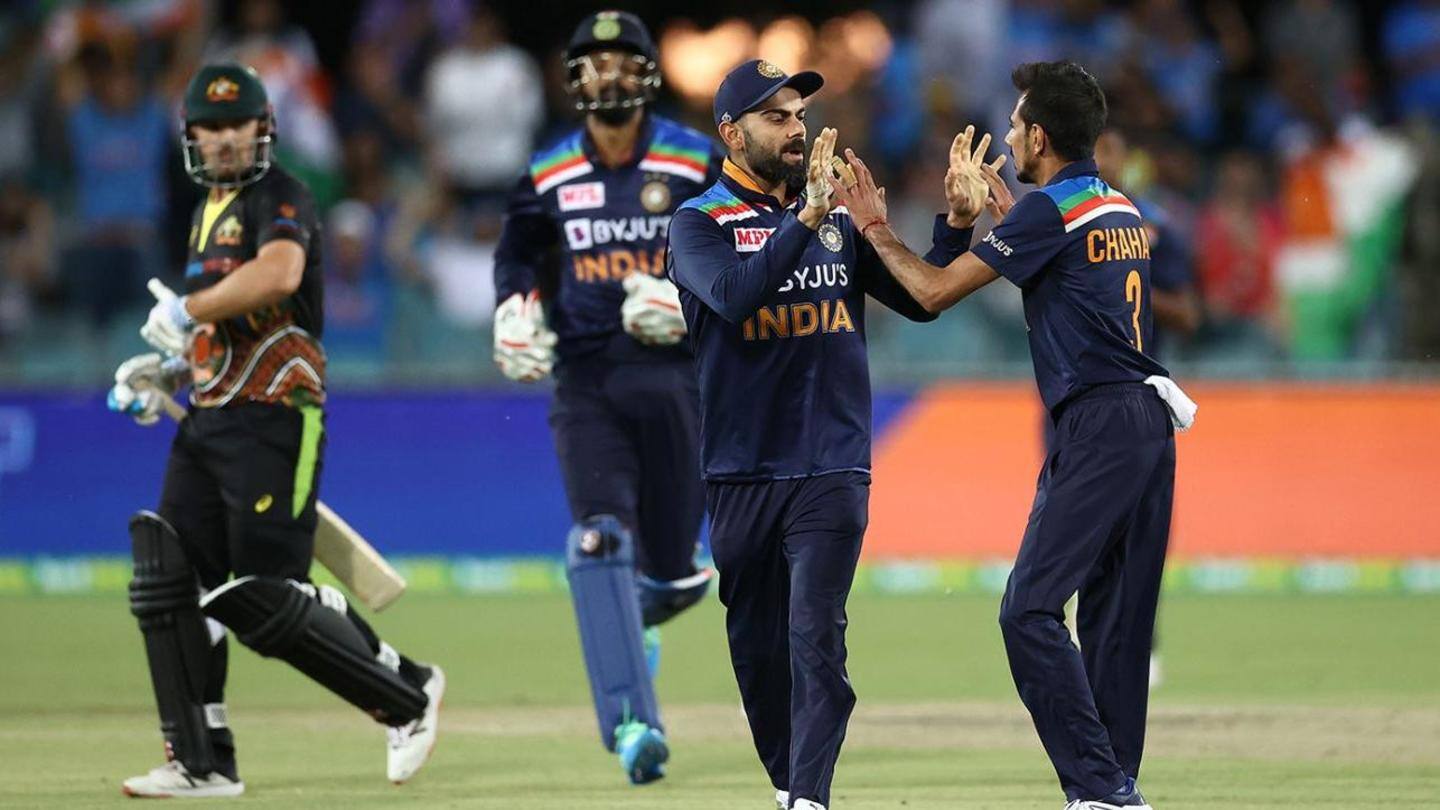 First T20I: Yuzvendra Chahal replaced Jadeja as his concussion substitute First T20I: Yuzvendra Chahal replaced Jadeja as his concussion substitute