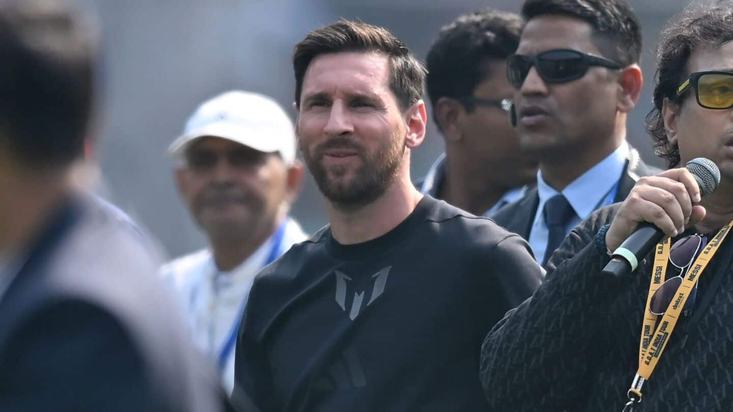₹1 crore for a handshake! Messi mania draws Delhi elite