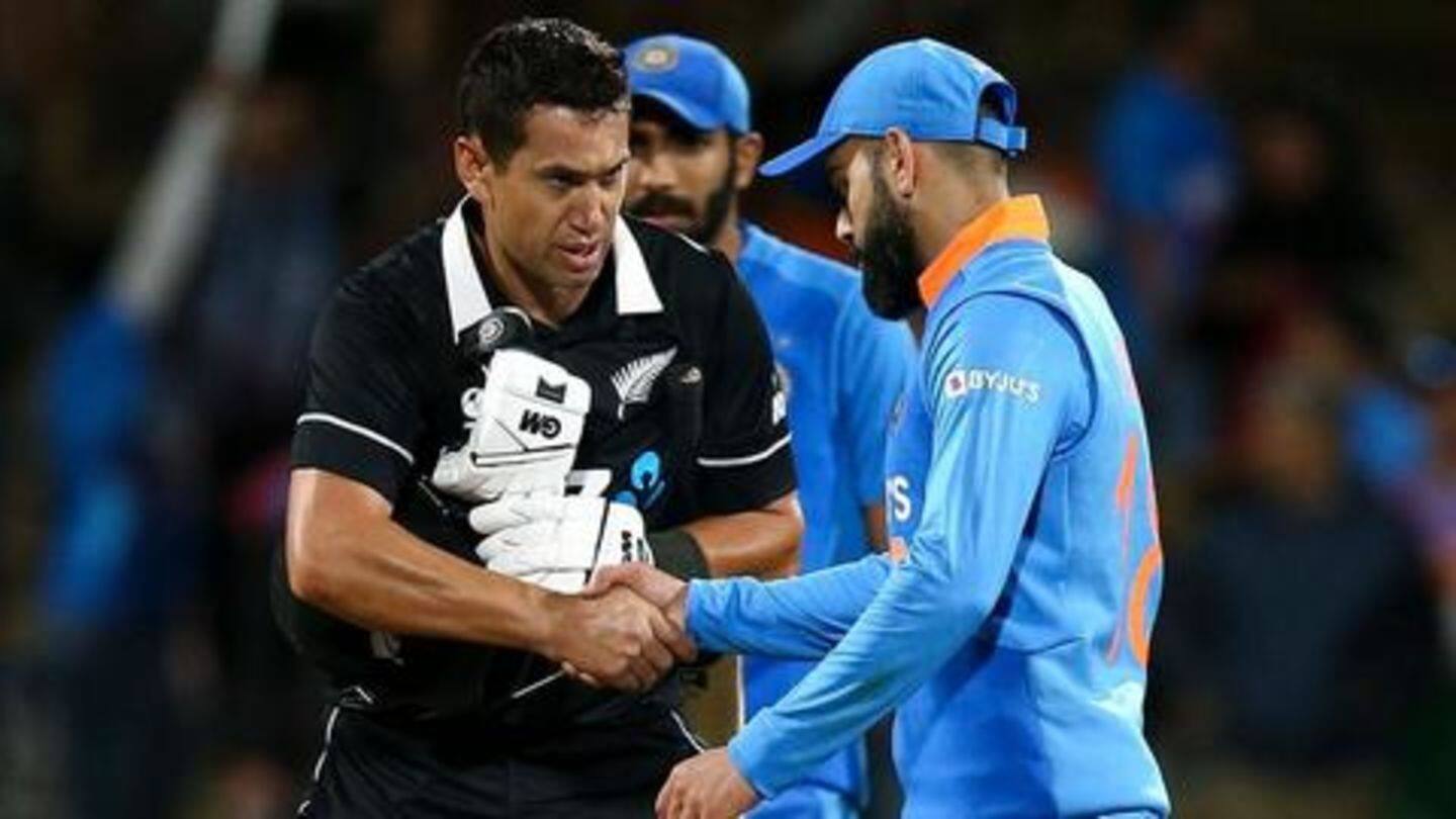 Taylor's unbeaten 73 helped New Zealand post 273 Taylor's unbeaten 73 helped New Zealand post 273