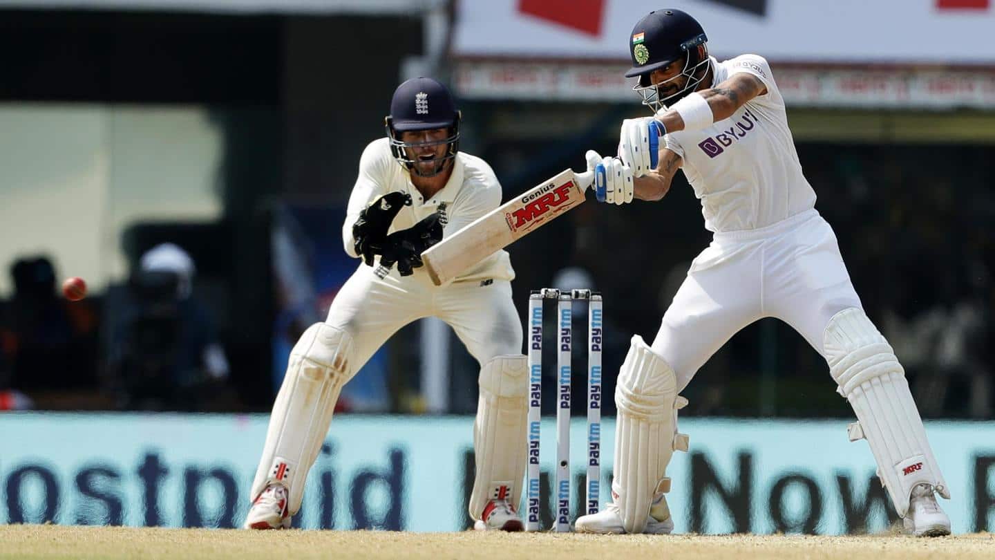 India vs England: Ashwin, Kohli take India's lead past 400