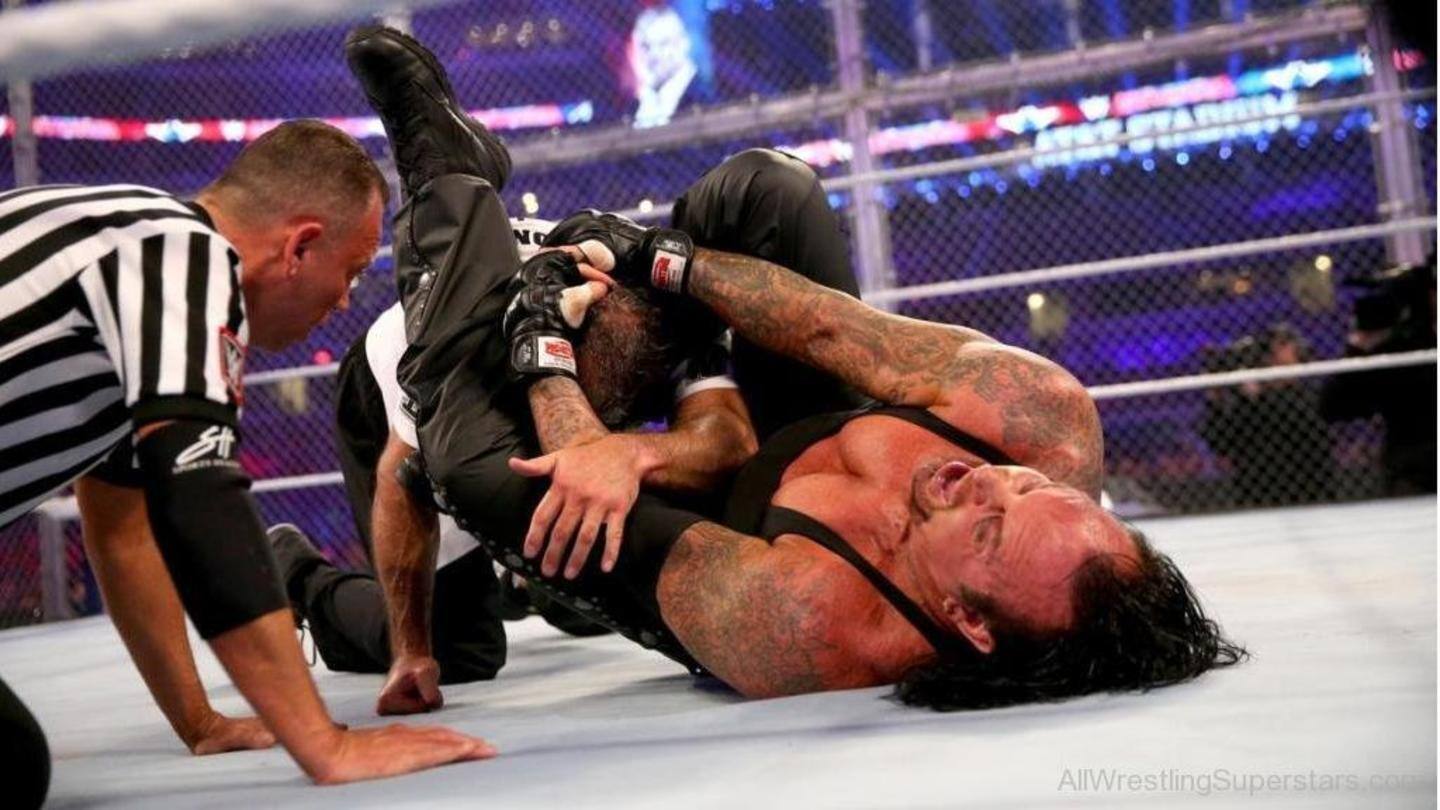 He has never lost via submission He has never lost via submission