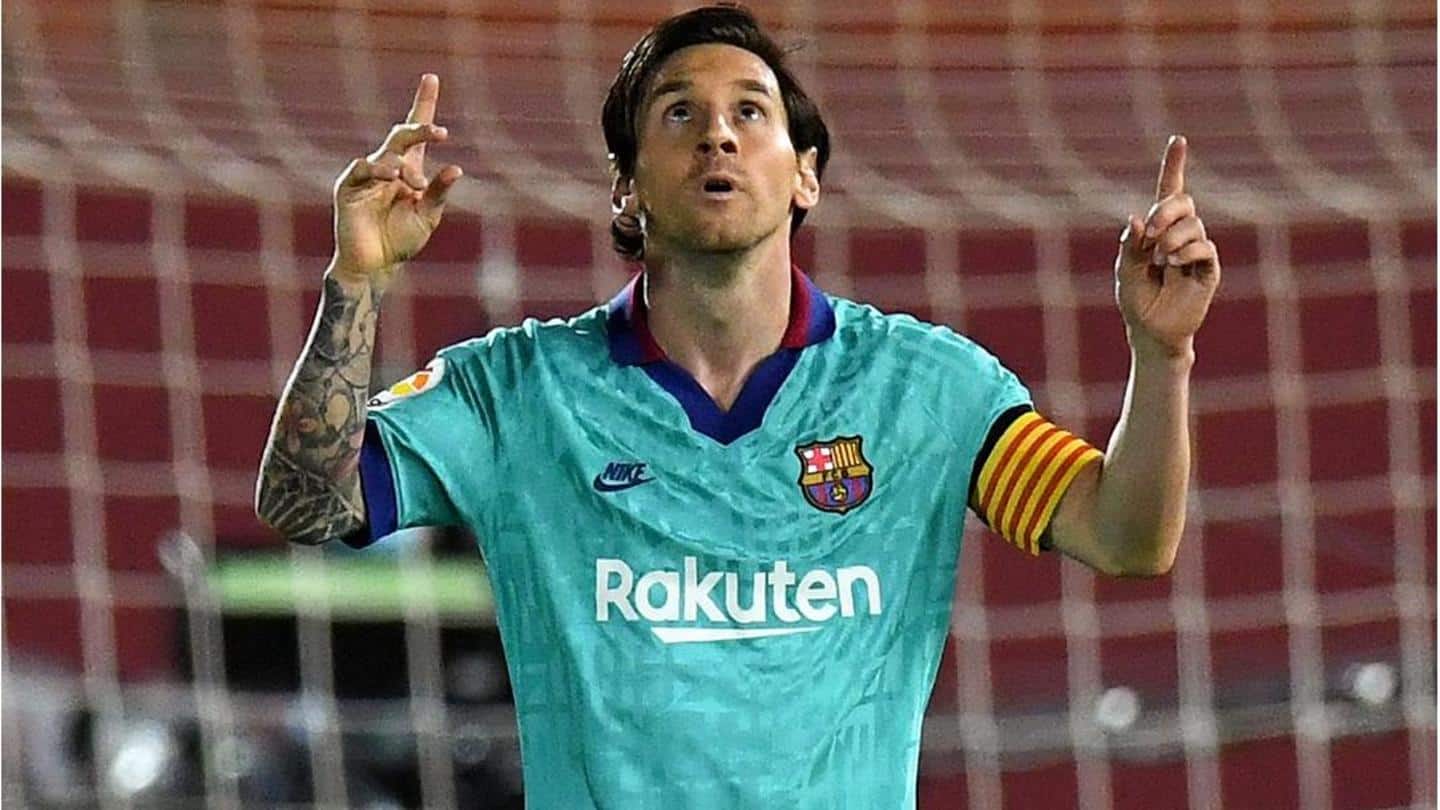 Messi has emerged as top scorer this season Messi has emerged as top scorer this season