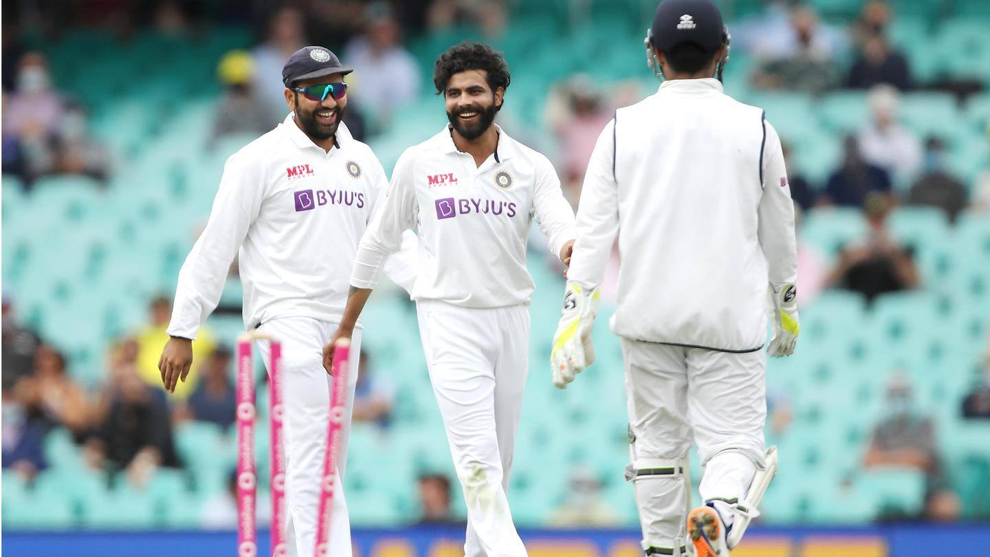 Jadeja remained the pick of India's bowlers Jadeja remained the pick of India's bowlers