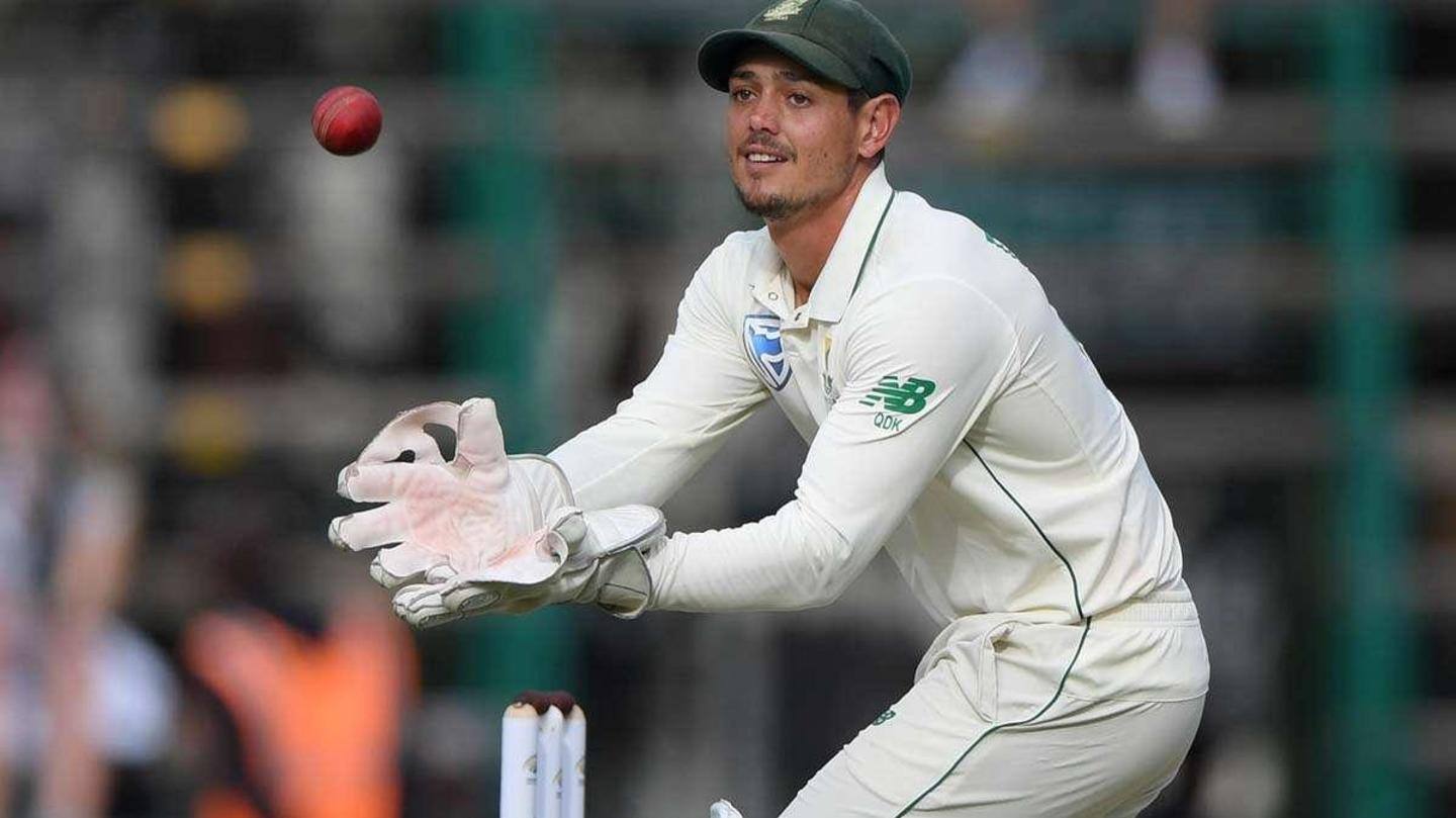 Earlier, the CSA refrained from handing Quinton Test captaincy Earlier, the CSA refrained from handing Quinton Test captaincy