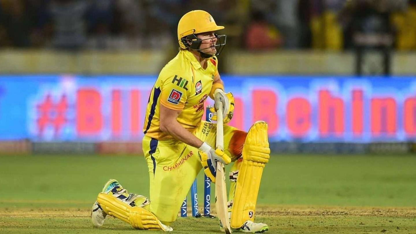 Watson reveals his grandmother passed away before CSK's third match