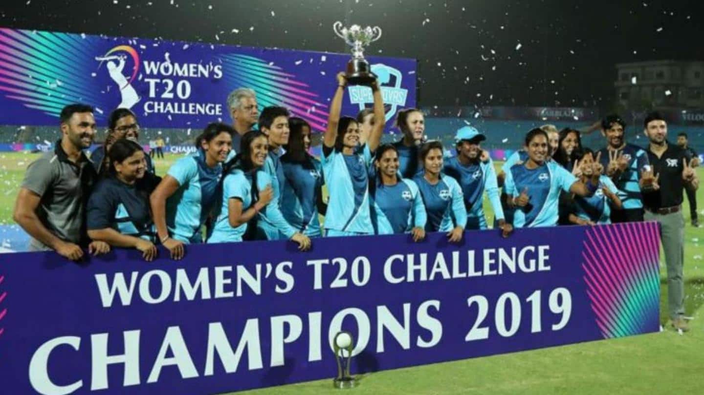 Women's T20 Challenge to be held from November 4-9